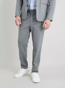Grey Jersey Tailored Trousers W42 L29 6 Grey Jersey Tailored Trousers W42 L29 -UMBO Clothing Shop tuc141919176 Grey R Z001A 1