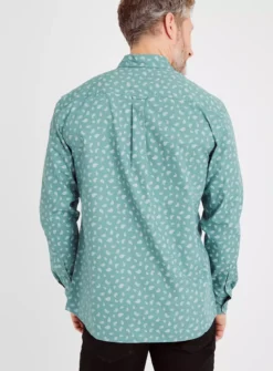 Teal Regular Fit Paisley Shirt XXXL -UMBO Clothing Shop tuc142557373 Teal R Z005A