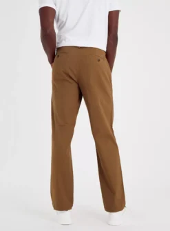 Tan Straight Leg Chino Trousers 30L -UMBO Clothing Shop tuc142707458 Tan R Z005A
