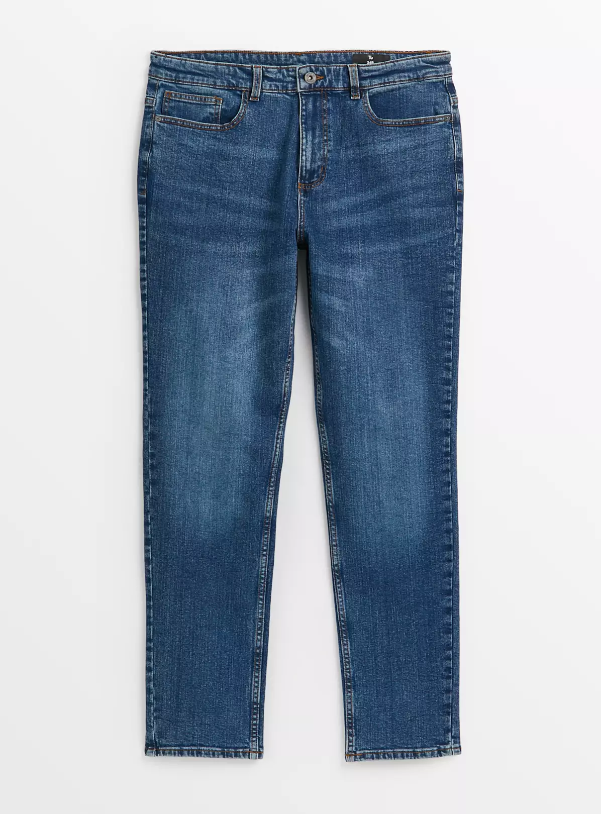 Midwash Denim Slim Fit Jeans With Stretch 44R 2 Midwash Denim Slim Fit Jeans With Stretch 44R - Image 2