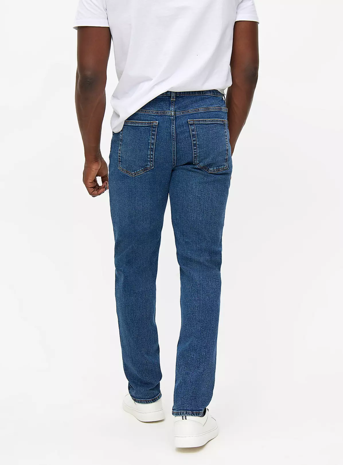 Midwash Denim Slim Fit Jeans With Stretch 44R 5 Midwash Denim Slim Fit Jeans With Stretch 44R - Image 5