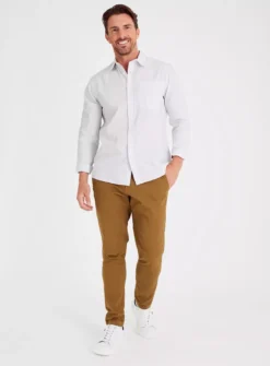Tan Skinny Fit Chino With Stretch 40R 7 Tan Skinny Fit Chino With Stretch 40R -UMBO Clothing Shop tuc142791733 Tan R Z002A