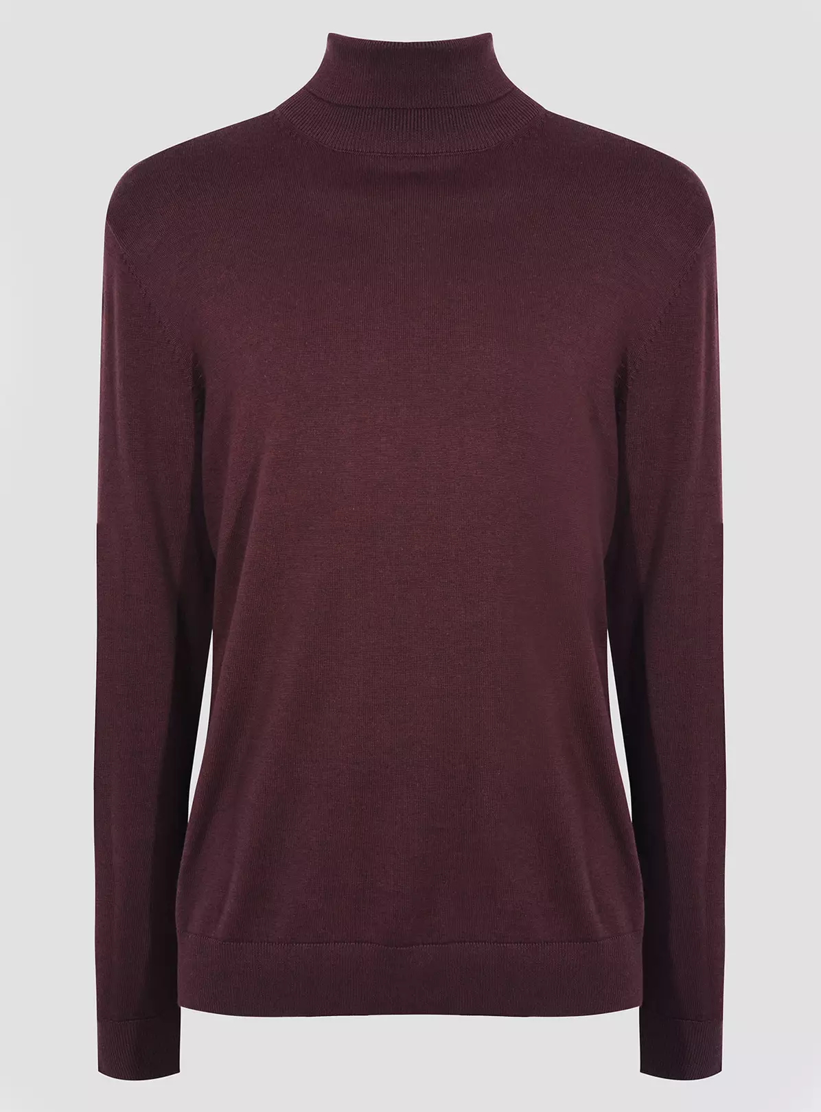 UNION WORKS Dark Red Roll Neck Jumper XXL 5 UNION WORKS Dark Red Roll Neck Jumper XXL - Image 5