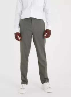 Khaki Tailored Trousers W44 L29 -UMBO Clothing Shop tuc142840831 Khaki R Z001A
