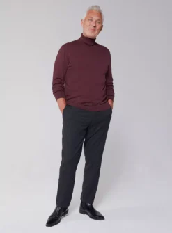 UNION WORKS Charcoal Check Trousers 30R