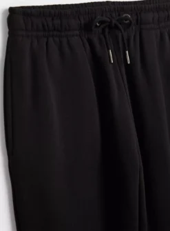 Black Open Hem Joggers M -UMBO Clothing Shop tuc142967313 Black R Z004A