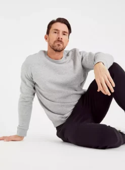 Light Grey Marl Sweatshirt XXXXL