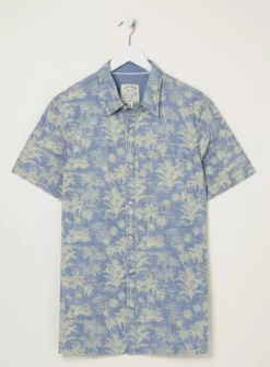 FATFACE Hawaiian Print Shirt XS -UMBO Clothing Shop tuc143030469 Blue R Z005A