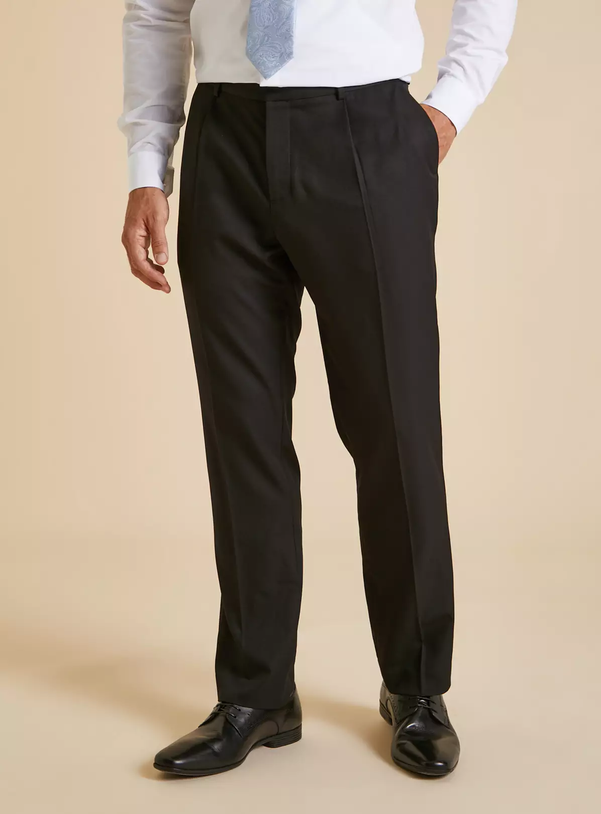 Black Coord Suit Trousers 36R 4 Black Coord Suit Trousers 36R - Image 4