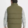 Khaki Padded Puffer GiletXXXL