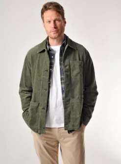 BURGS Braunton Over Shirt XL -UMBO Clothing Shop tuc143258439 Dark20Green R Z001A