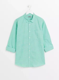 Green Gingham Oxford ShirtXXXL