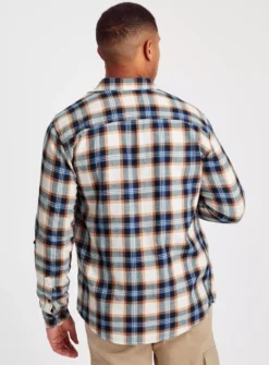 Blue Brushed Check Shirt XXXL -UMBO Clothing Shop tuc143350526 Multi20Coloured R Z005A