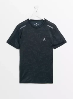 Active Navy Printed T-Shirt L -UMBO Clothing Shop tuc143352601 Navy R Z003A