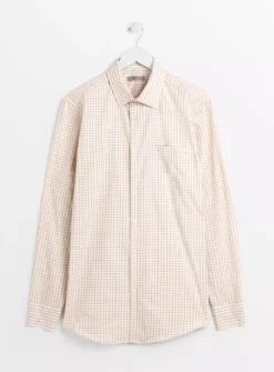 Stone Check Shirt L -UMBO Clothing Shop tuc143366122 Stone R Z003A 1