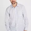 Blue Tattersall Check Shirt S