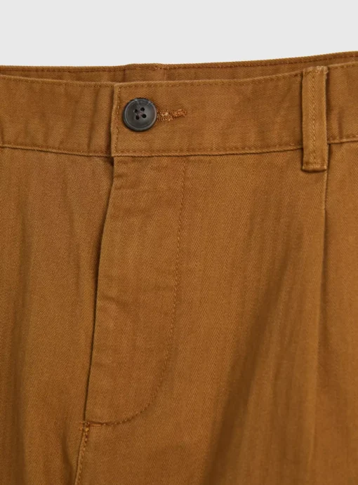 Tan Twill Trousers 40R 1 Tan Twill Trousers 40R -UMBO Clothing Shop tuc143388436 Tan R Z004A 1