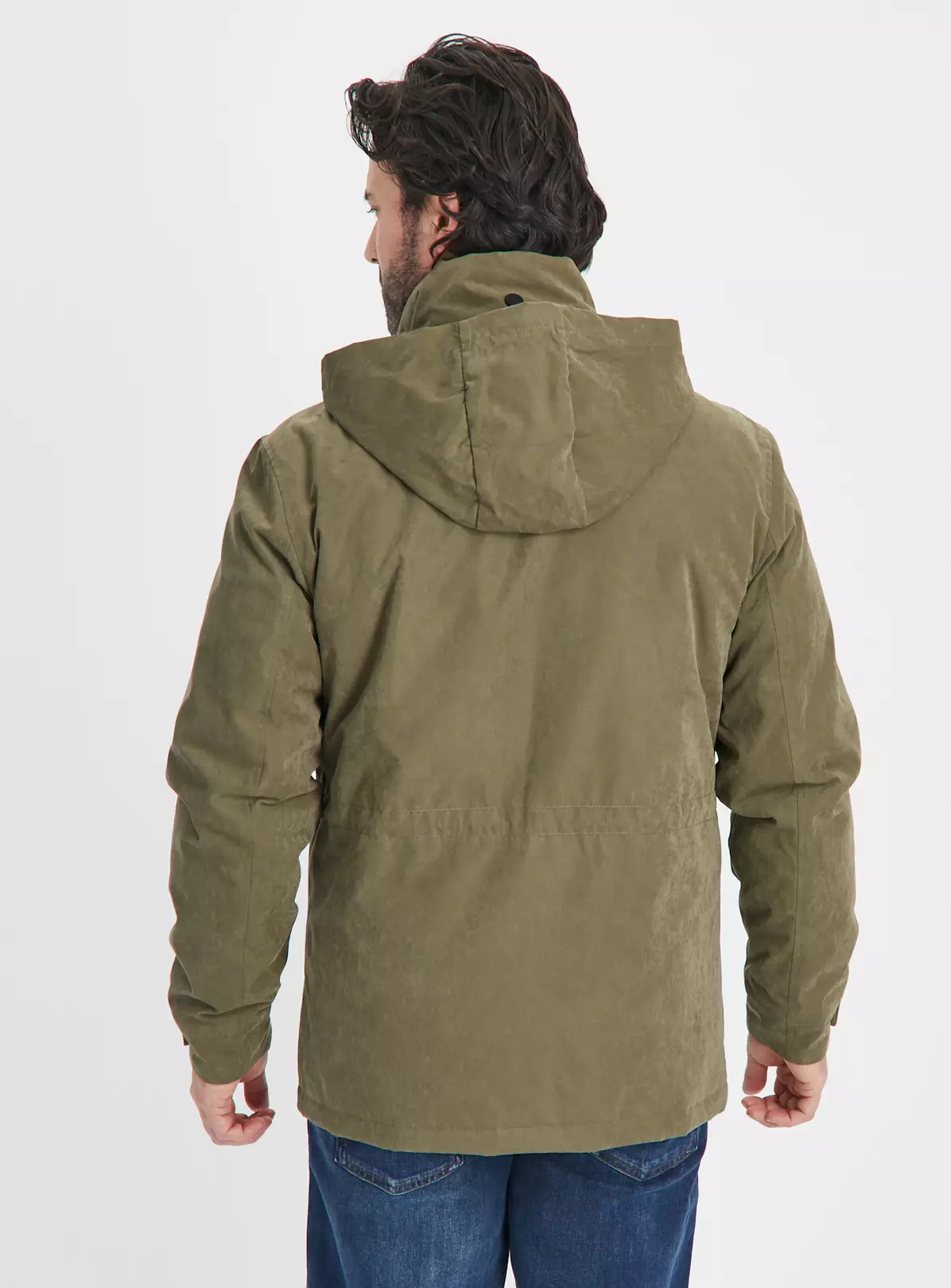 Khaki Utility Parka Jacket XXXL 3 Khaki Utility Parka Jacket XXXL - Image 3