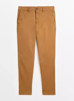 Tan Core Slim Fit Chino Trousers40R -UMBO Clothing Shop tuc143583485 Tan R Z003A