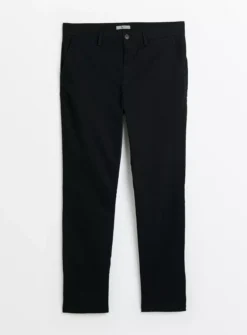 Black Slim Leg Chino With Stretch 44R 8 Black Slim Leg Chino With Stretch 44R -UMBO Clothing Shop tuc143585561 Black R Z003A