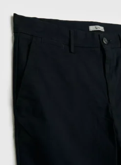Black Slim Leg Chino With Stretch 44R 7 Black Slim Leg Chino With Stretch 44R -UMBO Clothing Shop tuc143585561 Black R Z004A