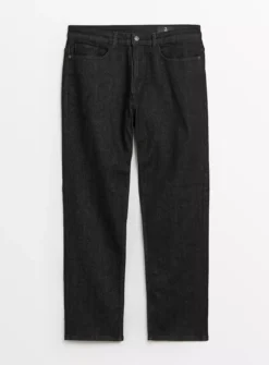Black Straight Leg Denim Jeans 44R -UMBO Clothing Shop tuc143600302 Black R Z003A