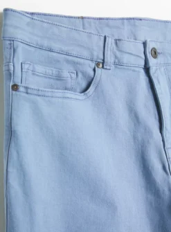 Blue Dyed Straight Leg Jeans 38S -UMBO Clothing Shop tuc143601735 Blue R Z004A