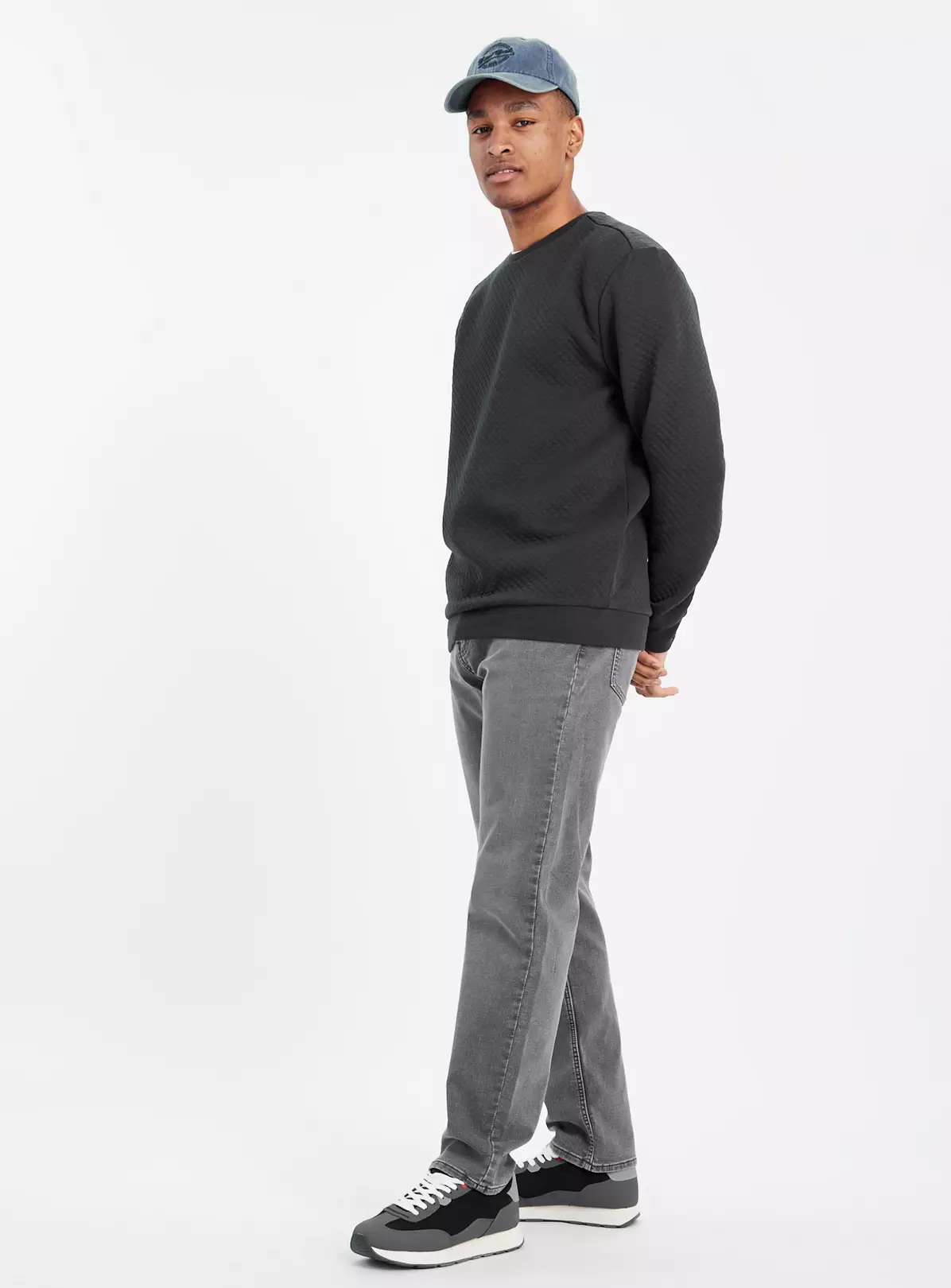 Ultimate Comfort Grey Straight Leg Jeans42R 3 Ultimate Comfort Grey Straight Leg Jeans42R - Image 3