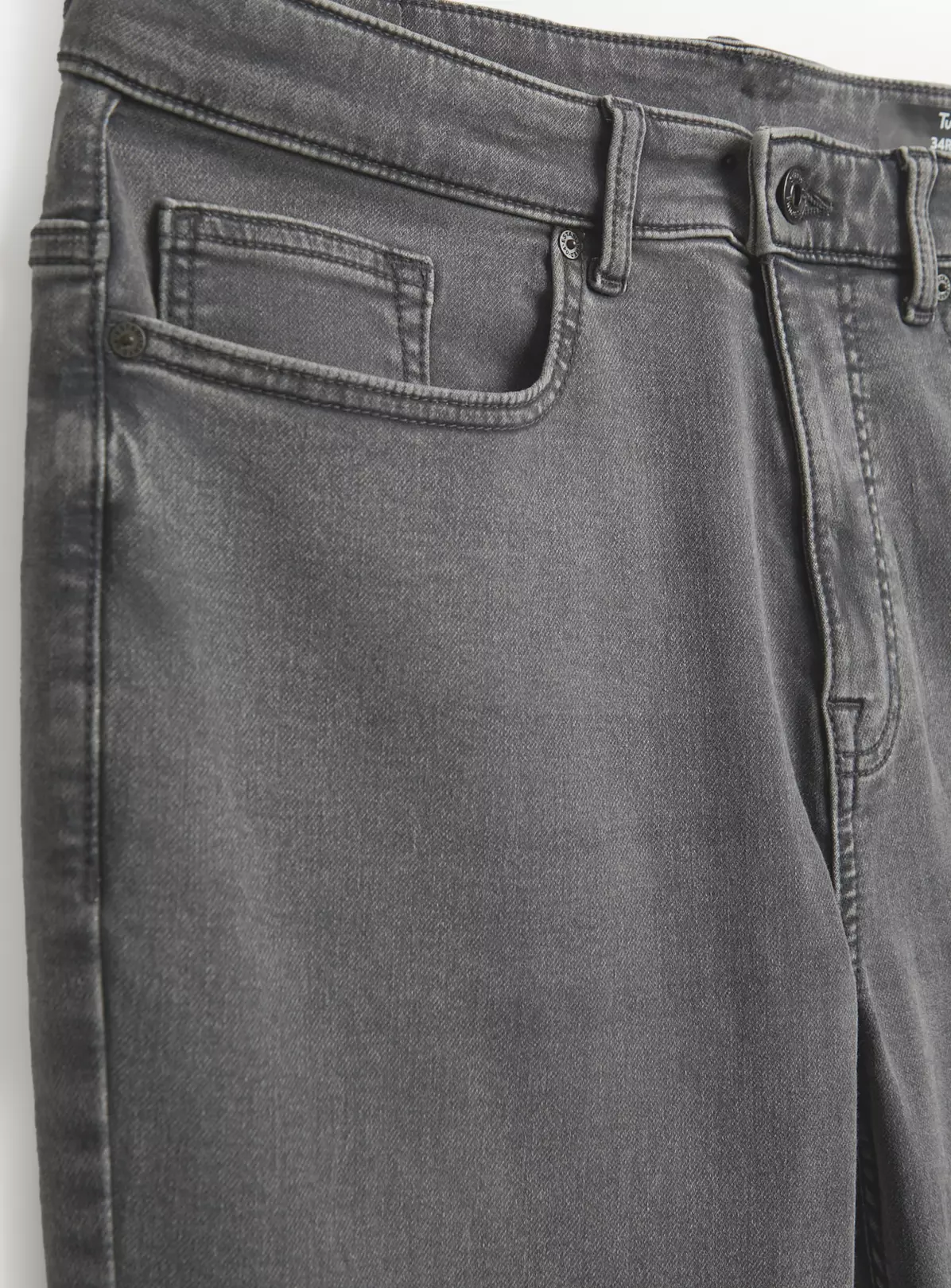 Ultimate Comfort Grey Straight Leg Jeans42R 2 Ultimate Comfort Grey Straight Leg Jeans42R - Image 2