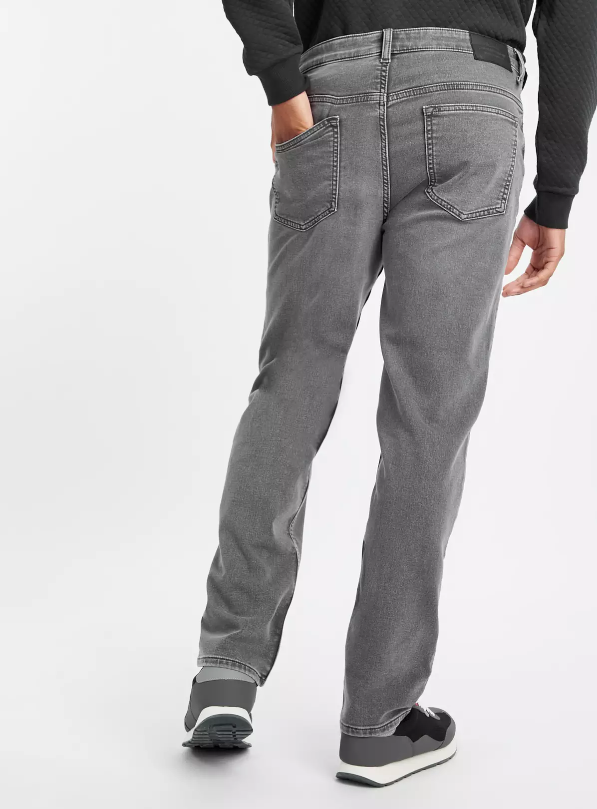 Ultimate Comfort Grey Straight Leg Jeans42R 5 Ultimate Comfort Grey Straight Leg Jeans42R - Image 5