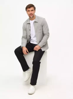 Black Denim Straight Leg Jeans 32S -UMBO Clothing Shop tuc143609753 Black R Z001A 1