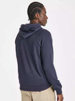 Navy Colour Block Stripe Overhead HoodieXL 7 Navy Colour Block Stripe Overhead HoodieXL -UMBO Clothing Shop tuc143617833 Navy R Z005A