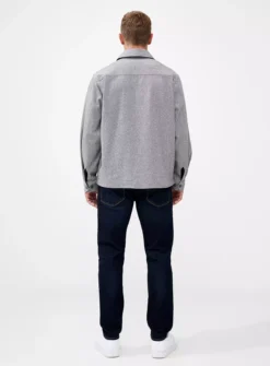 UMBO Clothing Shop 29 FRENCH CONNECTION Herringbone Long Sleeve Shirt XL