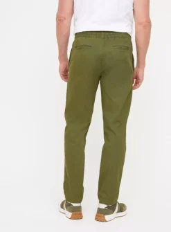Khaki Straight Leg Pull On Chinos XL -UMBO Clothing Shop tuc143637906 Khaki R Z005A