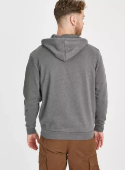 Charcoal Core Zip-Through HoodieM