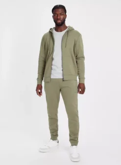 Khaki Marl Cuffed Joggers XXL -UMBO Clothing Shop tuc143650932 Khaki R Z002A 1