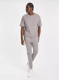 Grey Core Cuffed Joggers XXL -UMBO Clothing Shop tuc143654482 Grey R Z002A