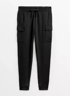 Black Cargo Joggers M 6 Black Cargo Joggers M -UMBO Clothing Shop tuc143654554 Black R Z003A