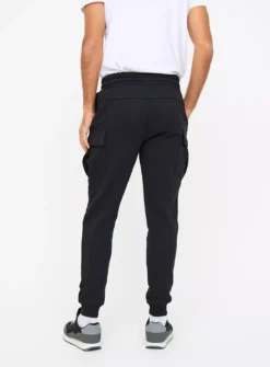 Black Cargo Joggers M 8 Black Cargo Joggers M -UMBO Clothing Shop tuc143654554 Black R Z005A