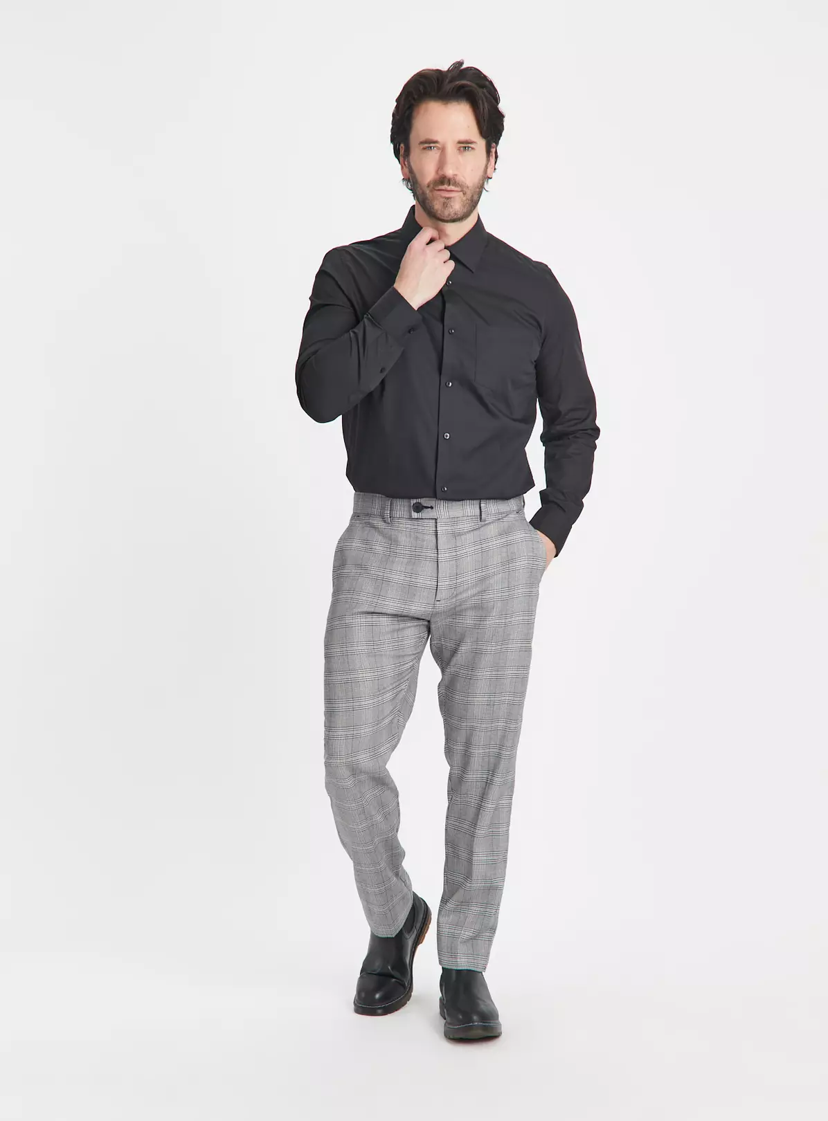 Black Regular Fit Formal Shirt 2 Pack 14 5 Black Regular Fit Formal Shirt 2 Pack 14 - Image 5