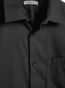 Black Regular Fit Formal Shirt 2 Pack 14 7 Black Regular Fit Formal Shirt 2 Pack 14 -UMBO Clothing Shop tuc143663661 Black R Z004A