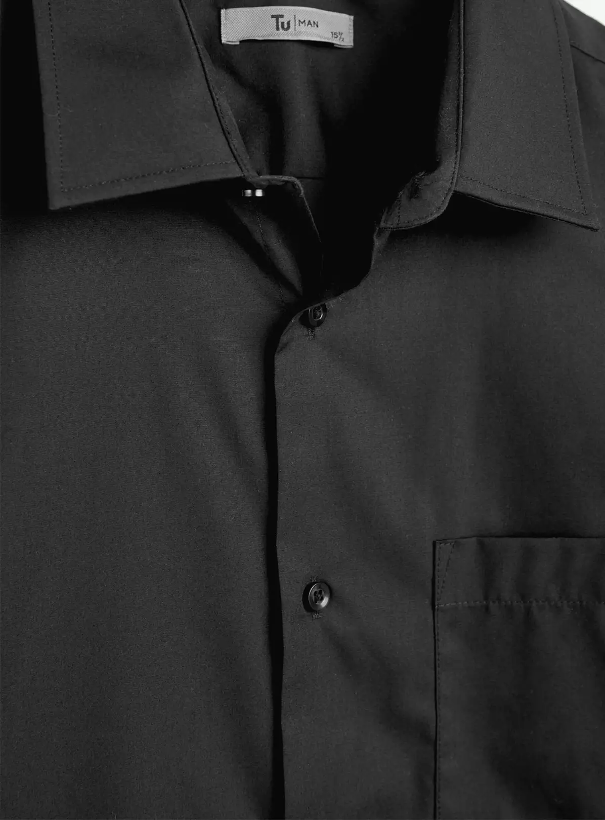 Black Regular Fit Formal Shirt 2 Pack 14 3 Black Regular Fit Formal Shirt 2 Pack 14 - Image 3