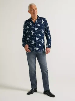 UNION WORKS Grey Washed Denim Straight Leg Jeans44R 11 UNION WORKS Grey Washed Denim Straight Leg Jeans44R -UMBO Clothing Shop tuc143670933 Grey R Z001A