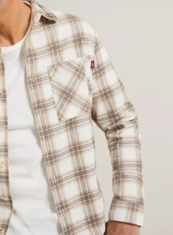 UNION WORKS Cream Check Shirt XL 9 UNION WORKS Cream Check Shirt XL -UMBO Clothing Shop tuc143689888 Cream R Z003A