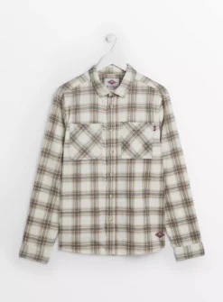 UNION WORKS Cream Check Shirt XL