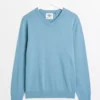 UNION WORKS Light Blue V Neck JumperXXL