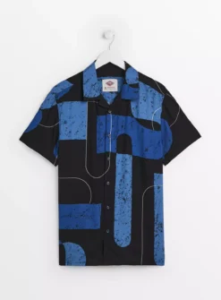 UNION WORKS Navy Abstract Printed Short Sleeve ShirtXXXL 8 UNION WORKS Navy Abstract Printed Short Sleeve ShirtXXXL -UMBO Clothing Shop tuc143707185 Navy R Z005A