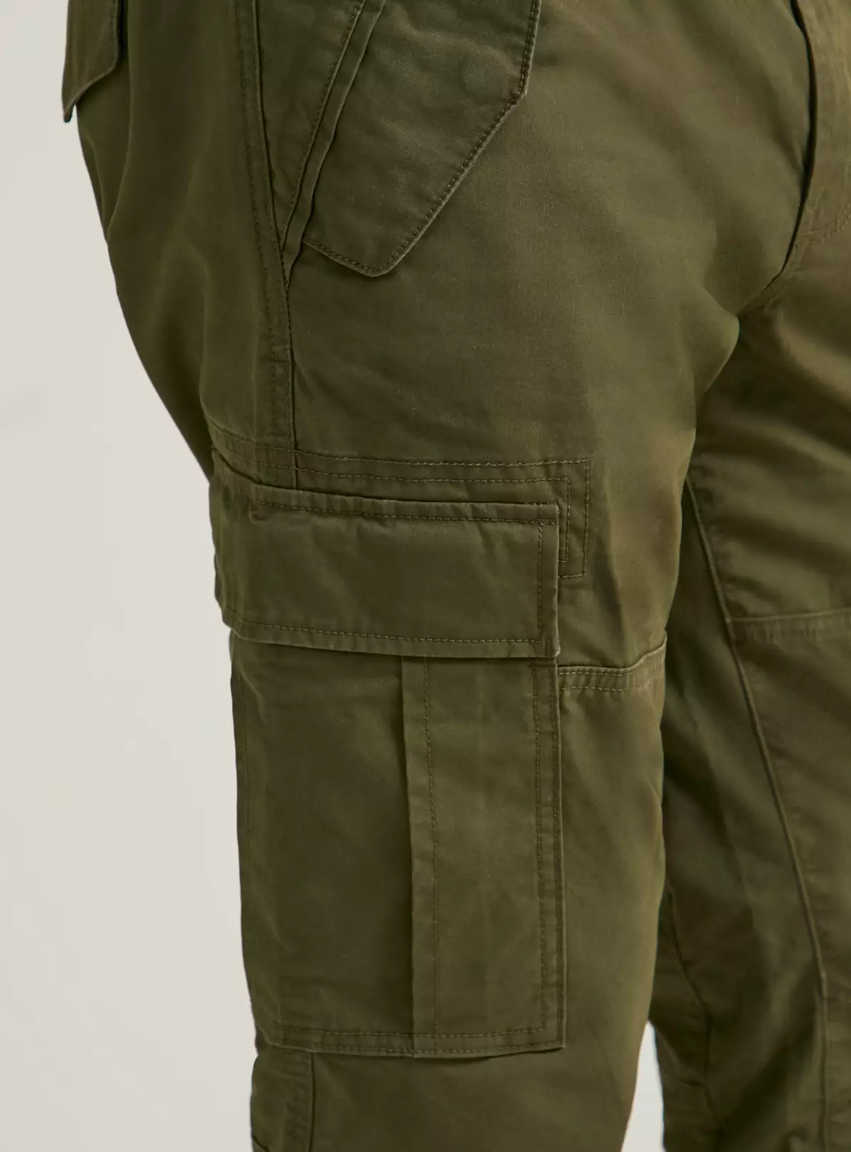 UNION WORKS Khaki Cargo Trousers40S 2 UNION WORKS Khaki Cargo Trousers40S - Image 2