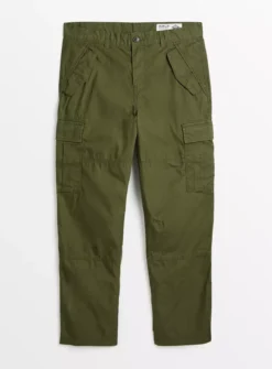 UNION WORKS Khaki Cargo Trousers40S 9 UNION WORKS Khaki Cargo Trousers40S -UMBO Clothing Shop tuc143727709 Khaki R Z005A