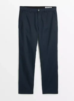 UNION WORKS Navy Straight Leg Chino Trousers38L -UMBO Clothing Shop tuc143728082 Navy R Z005A 1